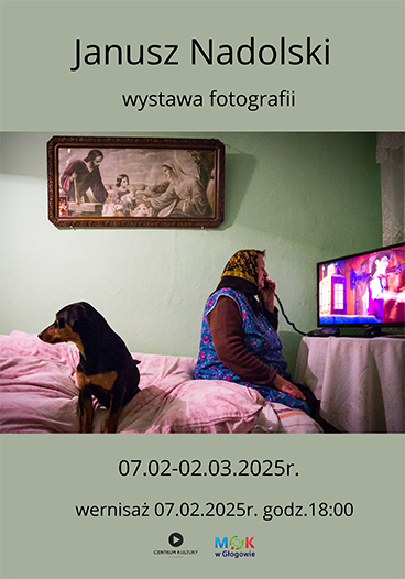 Plakat: JANUSZ NADOLSKI - wystawa fotografii 