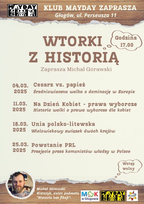 Grafika do artykułu: WTORKI Z HISTORIĄ - MARZEC