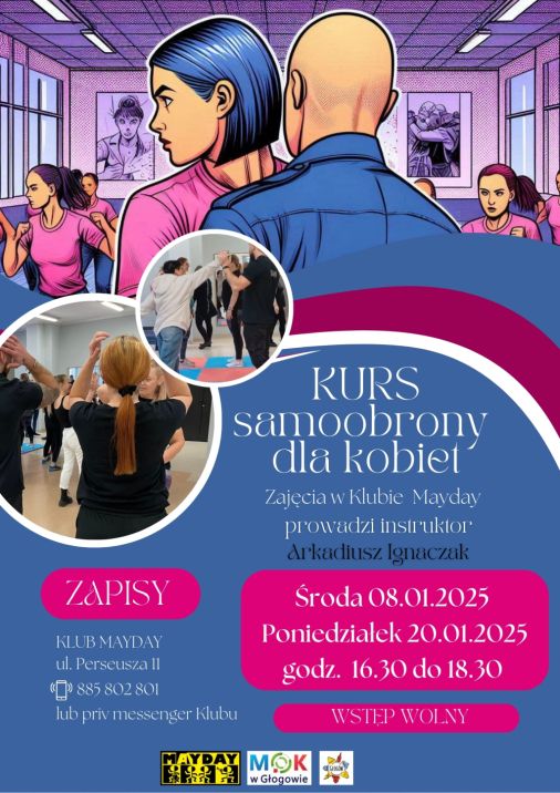 Grafika do artykułu: SAMOOBRONA DLA KOBIET